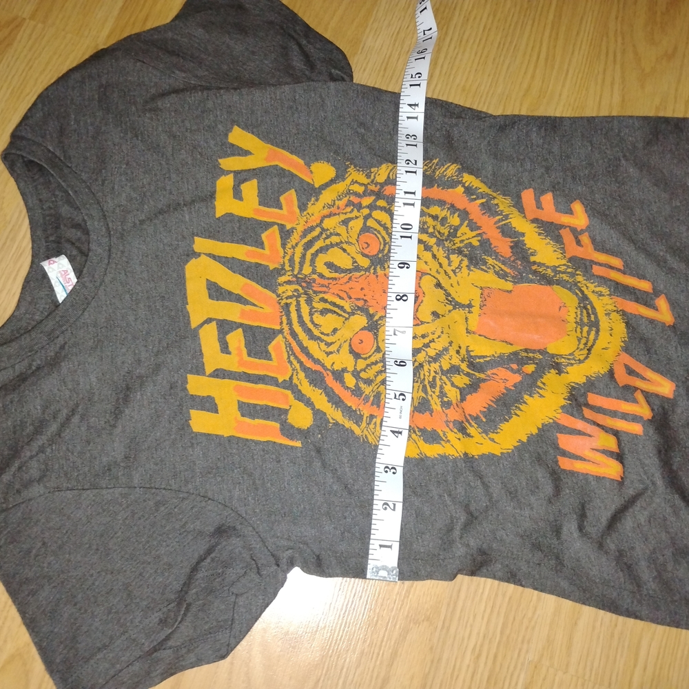 Gray and Orange Graphic T-Shirt - Hedley